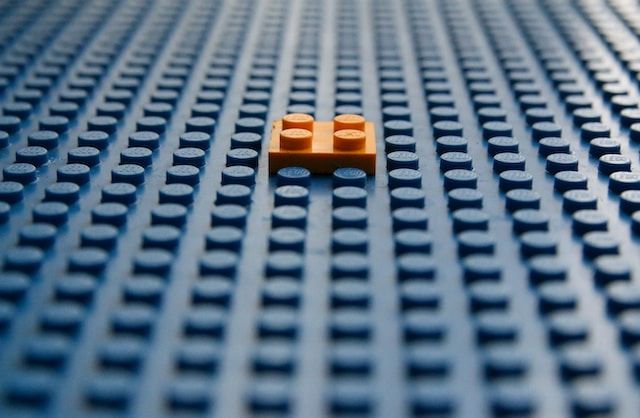 Rialto Bridge in Lego
