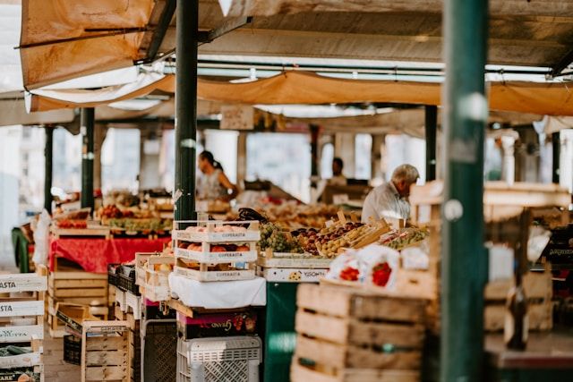 Markets Venice Italy