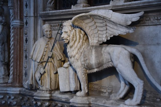 The winged lion of Venice