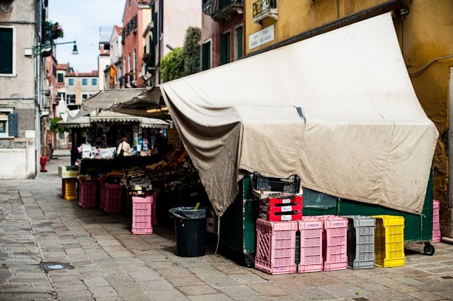 Markets Venice Italy