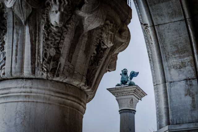 The winged lion of Venice