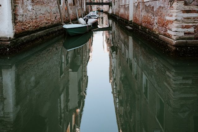 underwater in Venice