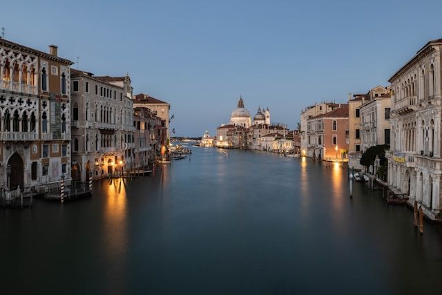 What did Venice look like before the water?