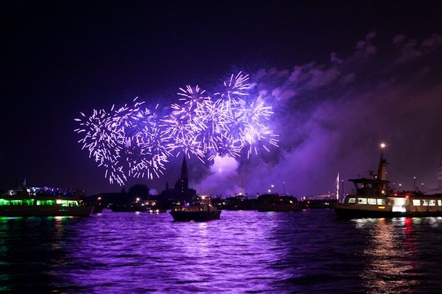 Restaurant New Year's Eve dinner in Venice 2025