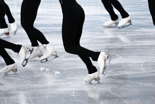 Ice Skating Rink in Venice Italy - District Campo San Polo