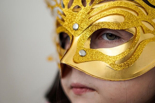 Masquerade masks venetian