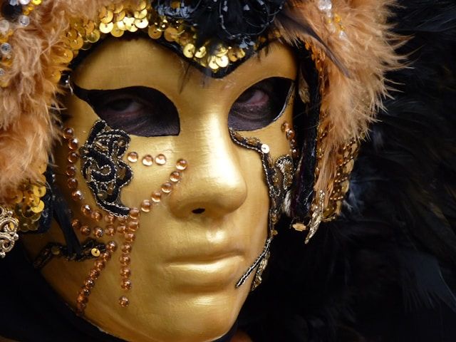 Venetian carnival masks