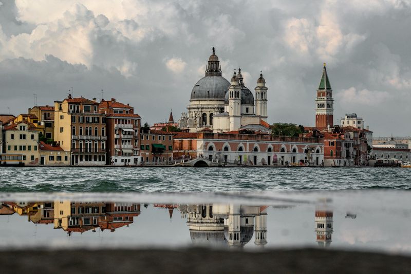 High water Venice wet autumn