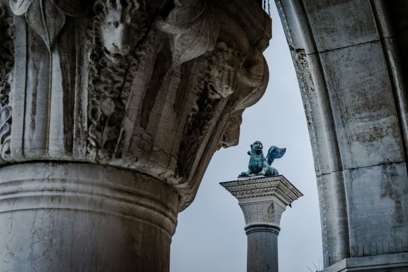 The winged lion of Venice